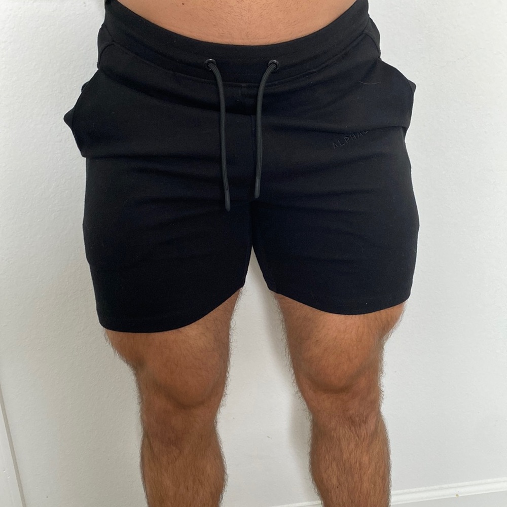 Mens Alphalete Sweat Shorts